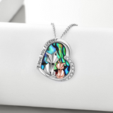 Sterling Silver Origami Fox Pendant Necklace With Engraved