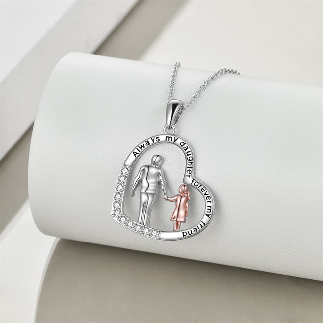 Buy You Raise Me Up Mum Dad Mom 925 Sterling Silver Heart Charms for  Bracelets Necklace Chain Mother her Christmas Gifts from Daughter Son  Jewellery (Dad) Online at desertcartINDIA