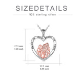 Sterling Silver Sister Pendant Necklace Engraved With ?¡ãAlways My Sister forever My Friend