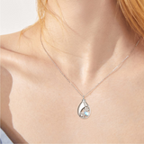 Sterling Silver Moonstone Urn Necklace for Ashes
