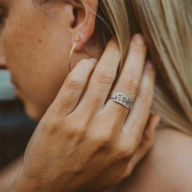 Romanticwork shop wildflower ring